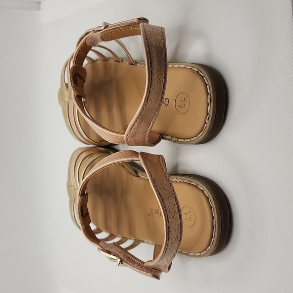 CAT & Jack Gold Copper Sandals Size 11 - Picture 5 of 10